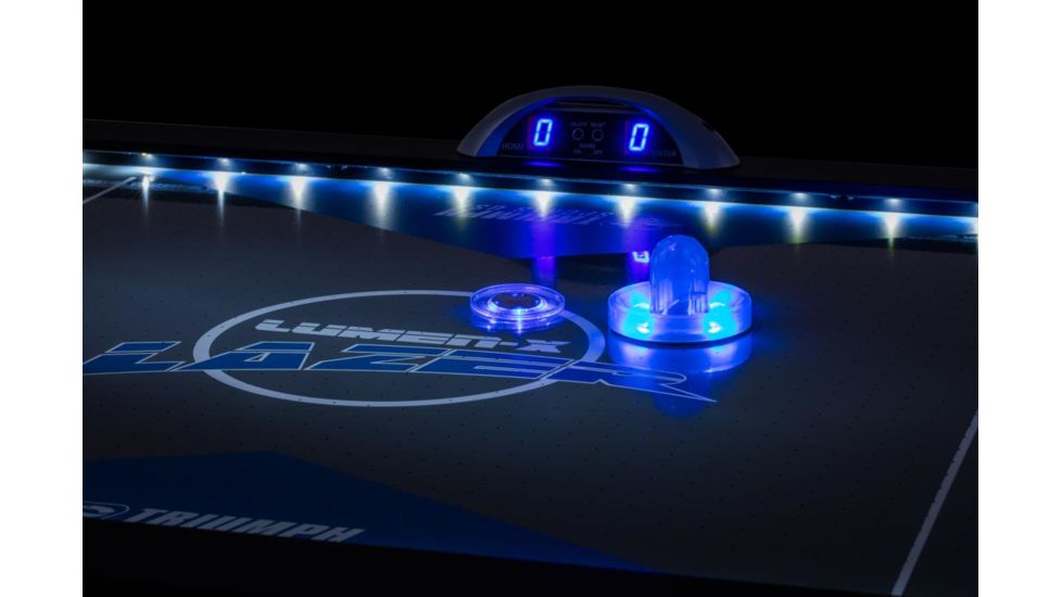Triumph Lumen-X Lazer 6ft Air Hockey Table 45-6800W