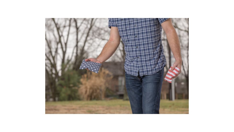 Triumph Patriotic Bean Bags, 8 Pack, Red, White &amp; Blue, 12-0027