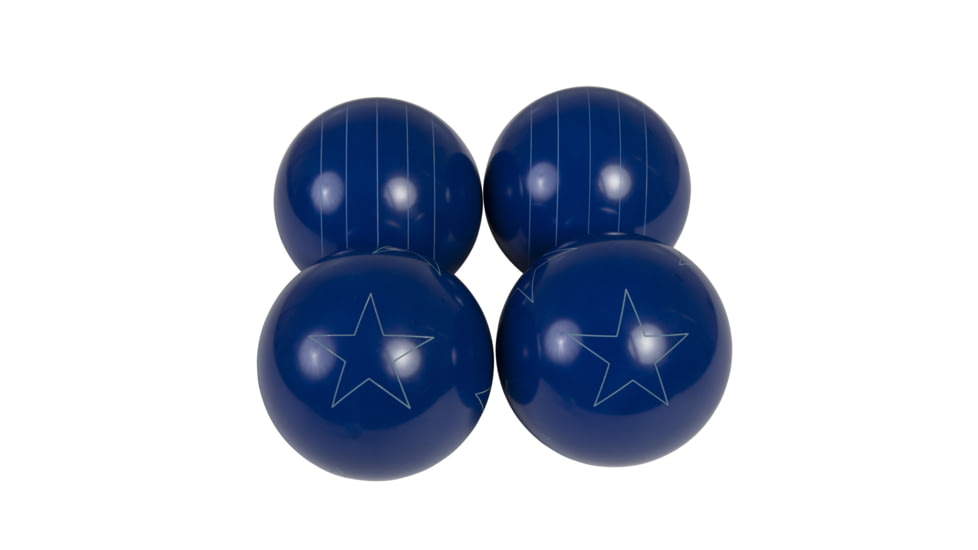 Triumph Patriotic Bocce Ball Set, 100mm, Red / White / Blue, 35-7125-3