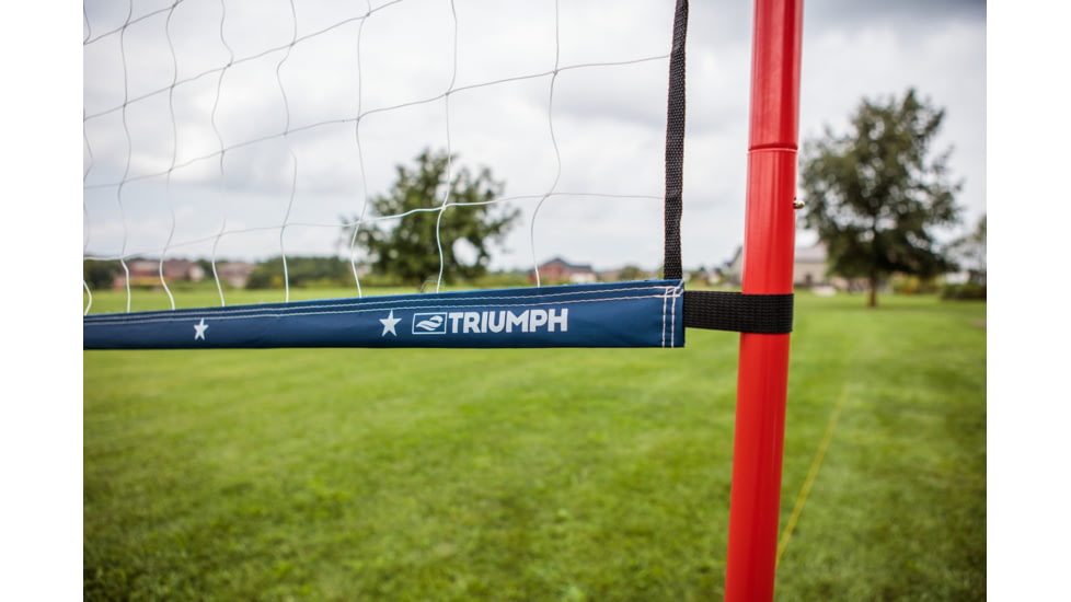 Triumph Patriotic Volleyball w/ Steel Pole, Red / White / Blue, 35-7440-3