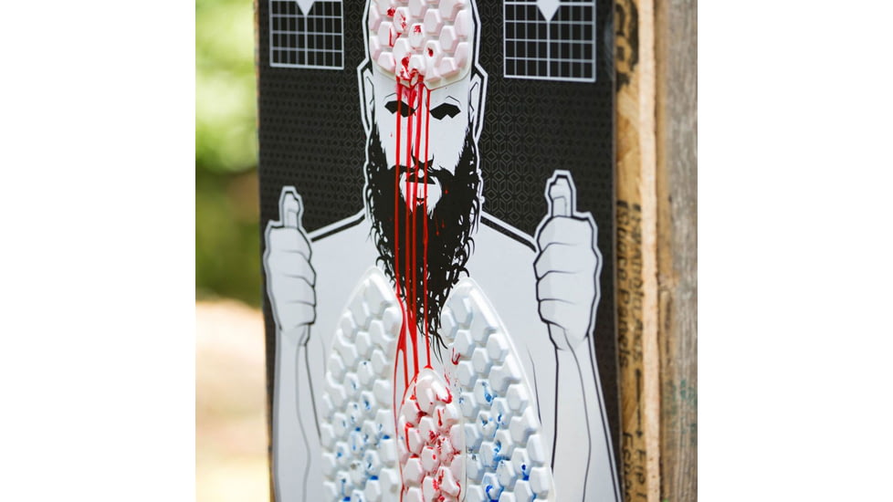 Triumph Systems FOLDED Threat Down Silhouette- Terrorist 6 pack, 0315-66-002