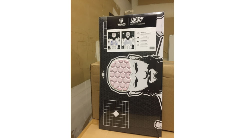 Triumph Systems FOLDED Threat Down Silhouette- Terrorist 6 pack, 0315-66-002