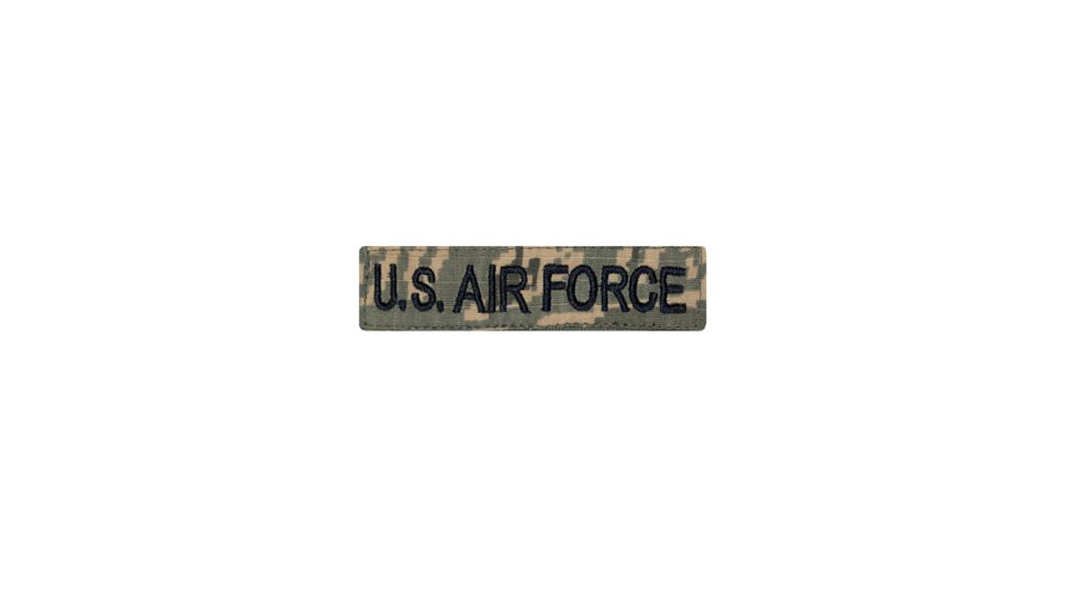 Trooper Clothing Air Force Name Tape, ABU Digital Camo, 3.75in X 1in 178