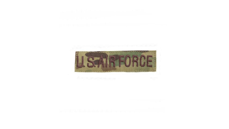 Trooper Clothing Air Force Name Tape, Multicam, 4.75in X 0.875in 189