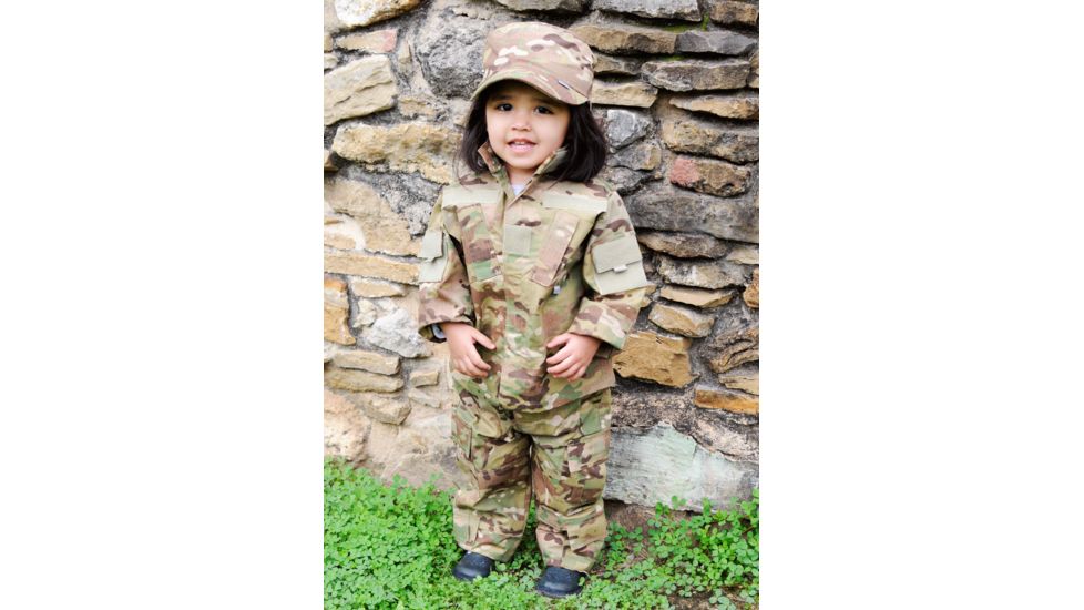 Trooper Clothing Combat 3 Piece Trooper Set w/10 Pockets, XXSmall/18 Months, Multi Color Camo, XX-Small 18 months, 185-XXS