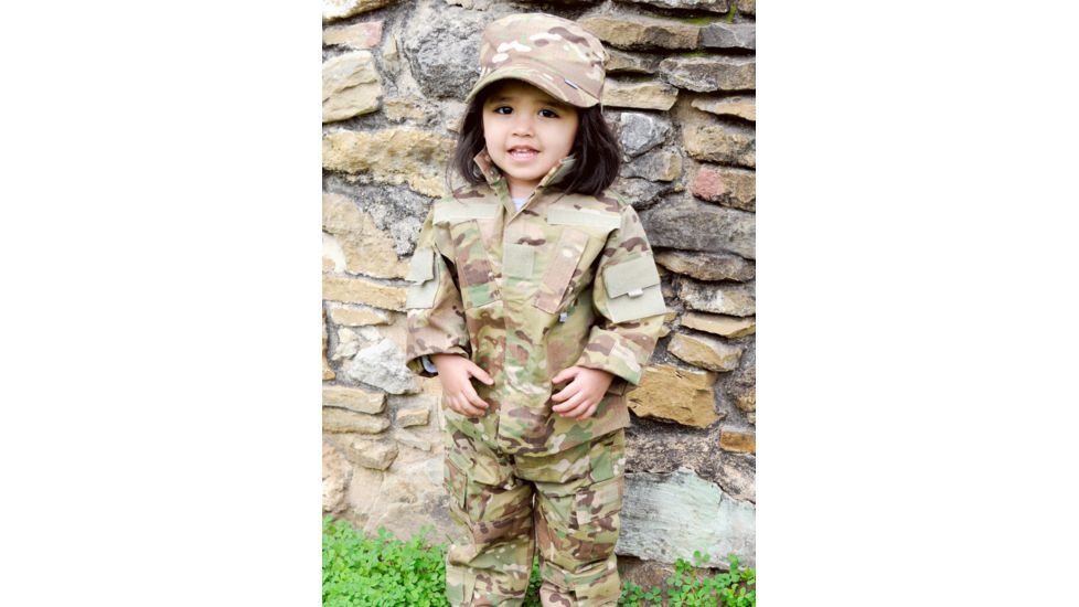 Trooper Clothing Combat 3 Piece Trooper Set w/10 Pockets, XXSmall/18 Months, Multi Color Camo, XX-Small 18 months, 185-XXS
