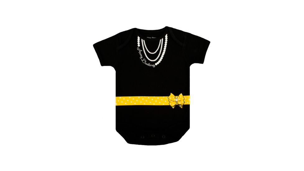 Trooper Clothing Darling Infant Body Suit - Girls, Black, 0/3 months 2012-2012-0/3