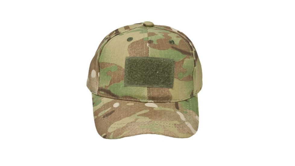 Trooper Clothing Kids 6 Panel Tactical Cap, Multi Color Camo, Multi Color Camo, One Size 9401