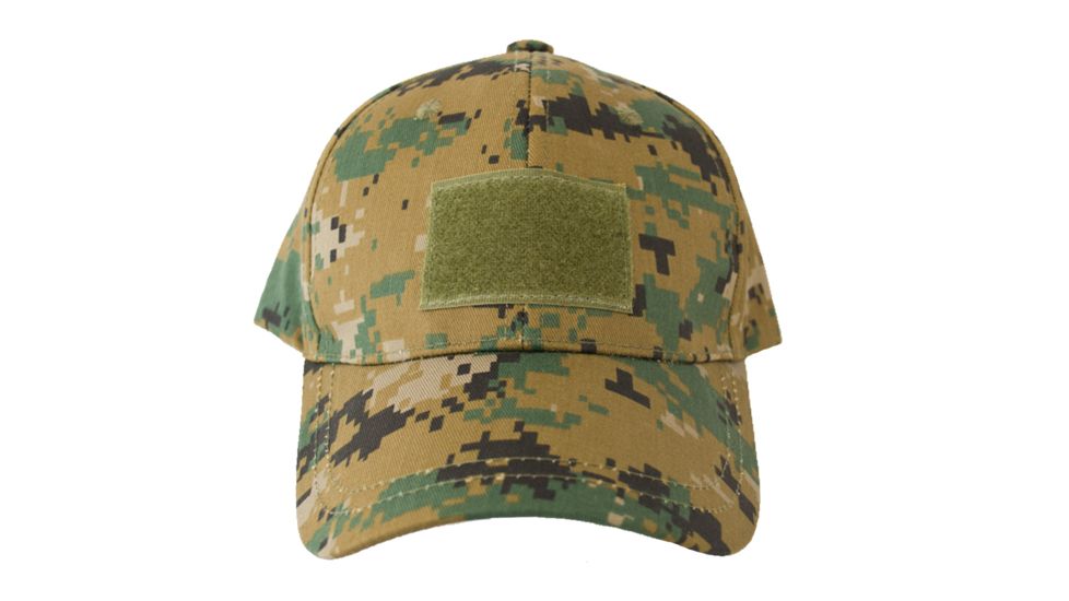 Trooper Clothing Kids 6 Panel Tactical Cap,Woodland Marpat Print, Woodland Marpat Print, One Size 9405