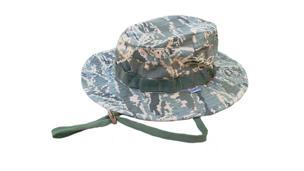 Trooper Clothing Kids Air Force ACU Boonie Adj. Cap w/Molle Webbing and 4 Vents, ABU Tiger Stripe, One Size 169