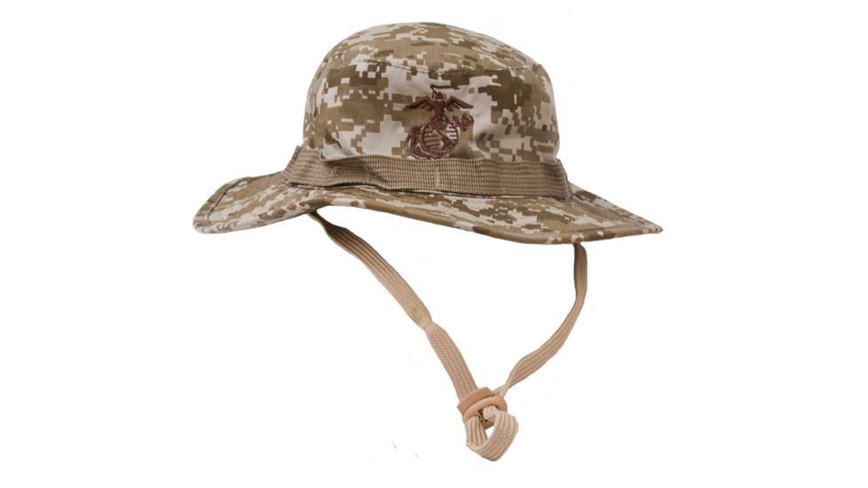 Trooper Clothing Kids Marine Desert Boonie Adjustable Cap w/Vents, Desert Digi Print, One Size 167DC