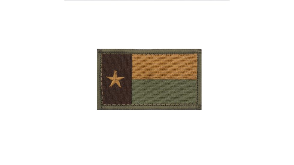 Trooper Clothing Texas Flag Patch, Multitan EMB-9659