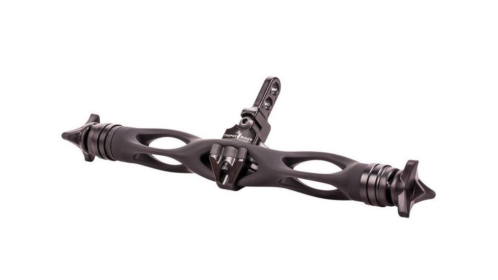 Trophy Ridge Static XS Side Bar Bow Stabilizer, Black, 9in, AS1400B
