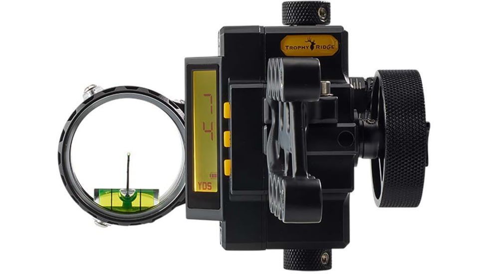 Trophy Ridge Bow Sight Digital React 1-Pin .019 RH, Black, AS701DR19