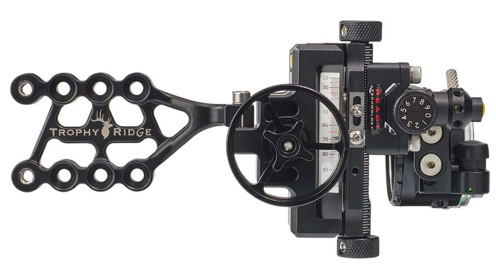 Trophy Ridge Bow Sight Digital React 1-Pin .019 RH, Black, AS701DR19