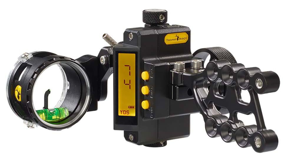 Trophy Ridge Bow Sight Digital React 1-Pin .019 RH, Black, AS701DR19