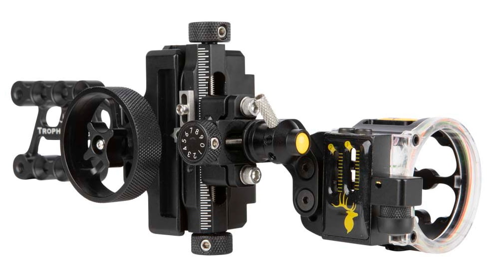 Trophy Ridge Bow Sight Digital React 3-Pin .019/.010 RH, Black, AS713DR19