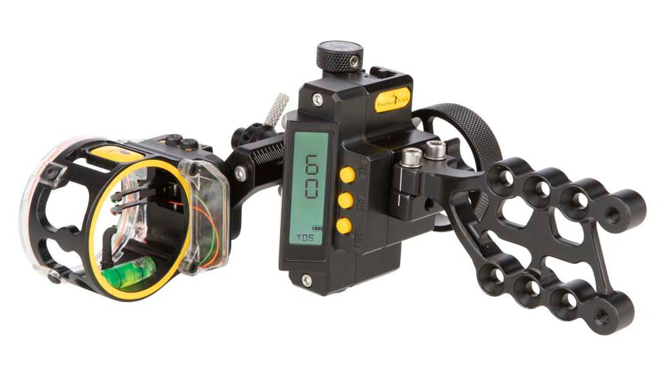 Trophy Ridge Bow Sight Digital React 3-Pin .019/.010 RH, Black, AS713DR19