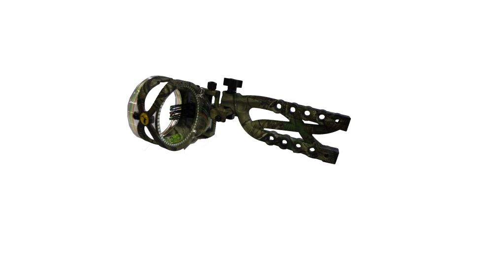 Trophy Ridge Cypher Bow Sight 5 Pin .019 Micro Adj, Camo 131948