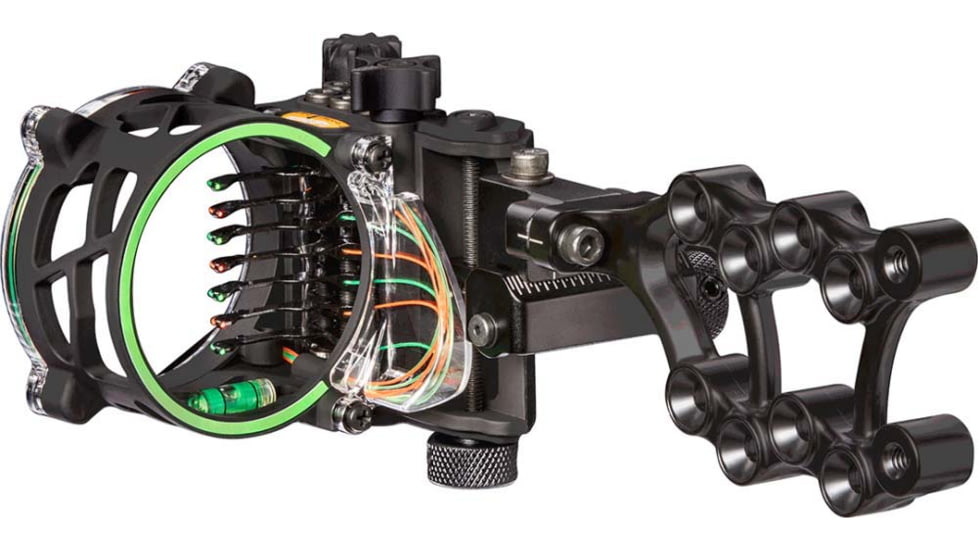 Trophy Ridge Fix Series Sight / 7 Pin / Right Handed / .019, Black, AS907