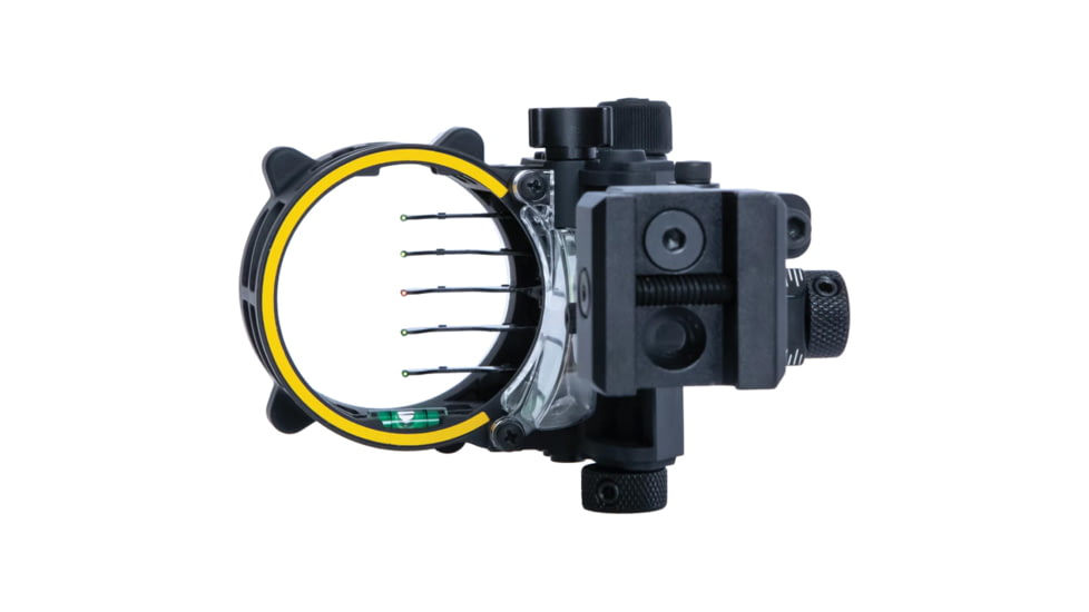 Trophy Ridge Fix Series Sight w/ Picatinny Mount, Black, 1502725