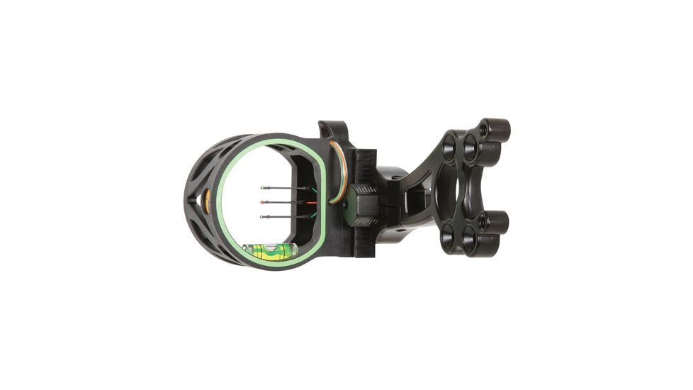 Trophy Ridge Joker-3 Bow Sight, 3-pin, .019 RH/LH, Black, AS107