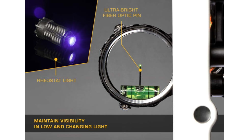 Trophy Ridge React One Pro, Dovetail Black 1 Pin .010 RH, AS701DTR10
