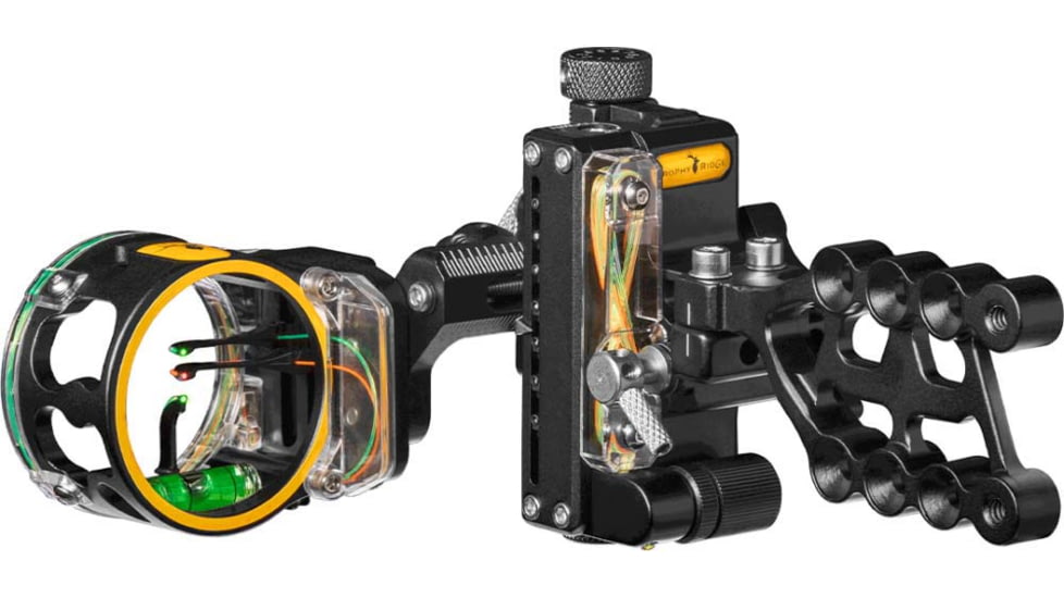 Trophy Ridge React Trio Pro Sight / Right Handed / 3 Pin / .019, Black, AS713R19