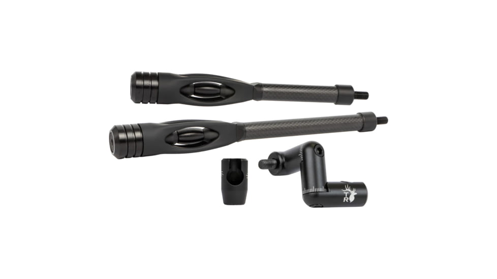 Trophy Ridge Seismic Stabilizer Combo, 10in/8in, Black, AST268N10