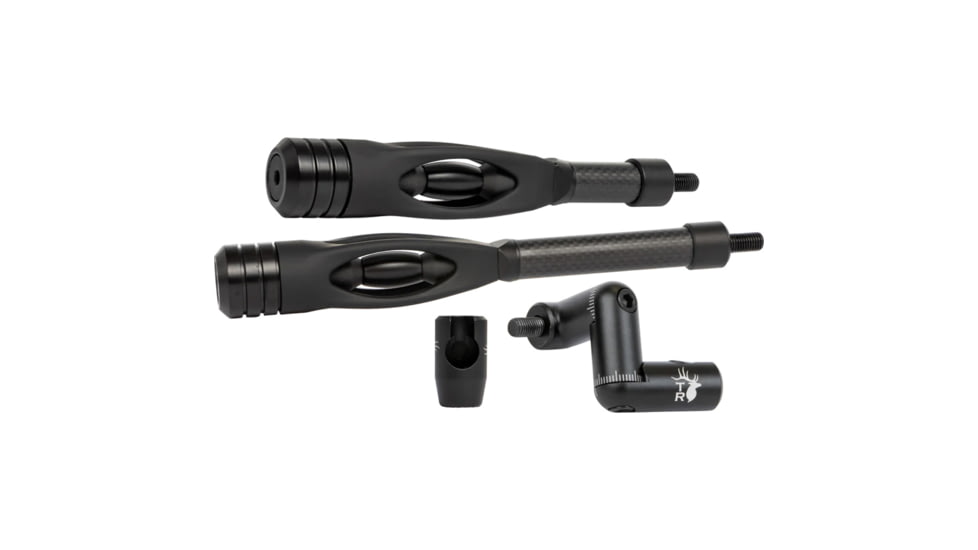 Trophy Ridge Seismic Stabilizer Combo, 8in/6in, Black, AST266N8