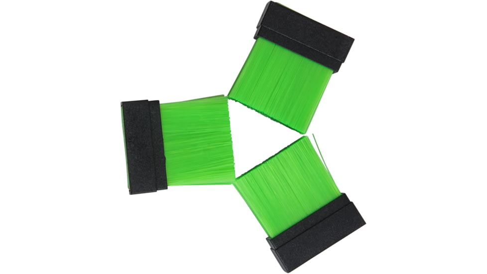 Trophy Ridge Whisker Biscuit V Replacement Bristle 1002152, Green, BRP101G