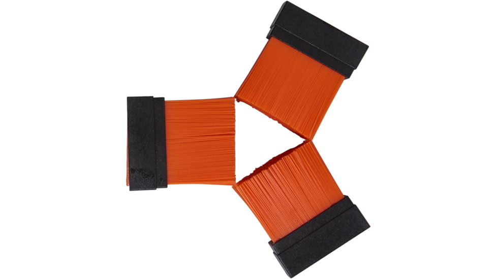 Trophy Ridge Whisker Biscuit V Replacement Bristle 1002154, Orange, BRP101TR