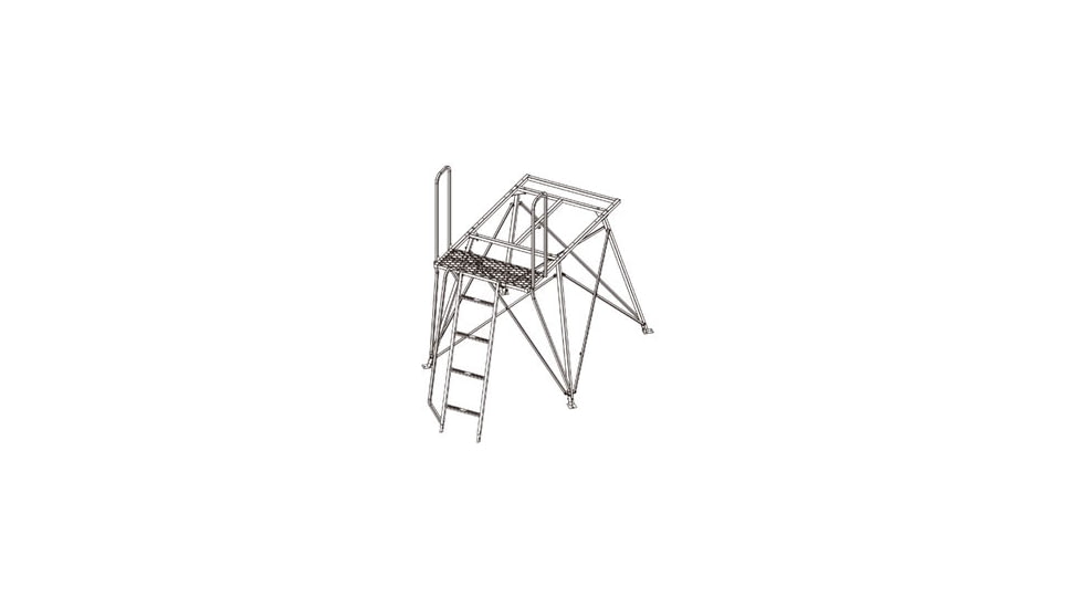 Trophy Treestands Dlux Tower, 5ft, TT818-5