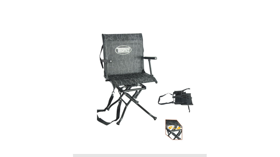 Trophy Treestands Trophy Blind Chair, Steel, TA927