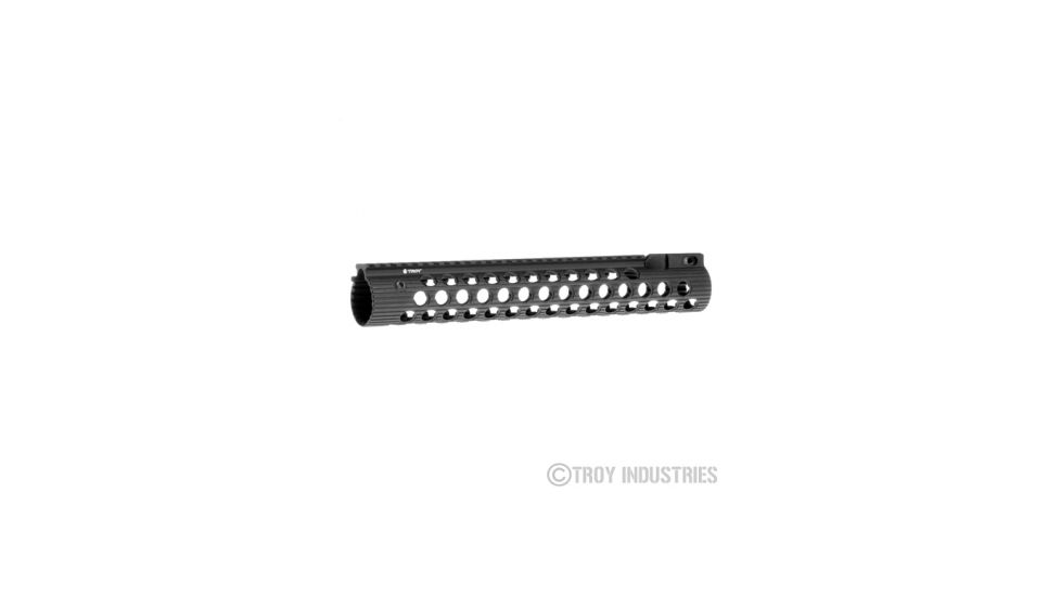 Troy 13.8in Alpha Rail W/ Sight, Black, NSN - 1005-01-621-9173, STRX-AL1-13BT-00