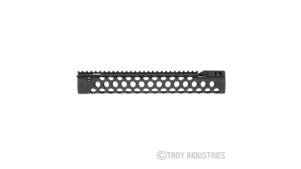 Troy 13.8in Alpha Rail W/ Sight, Black, NSN - 1005-01-621-9173, STRX-AL1-13BT-00