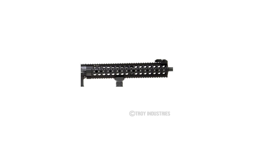 Troy 13.8in Mrf-308 Battle Rail Dpms Lp - Black SRAI-308-D3BT-00
