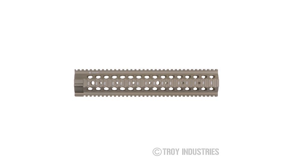Troy 13.8in Mrf-308 Battle Rail Dpms Lp - Flat Dark Earth SRAI-308-D3FT-00