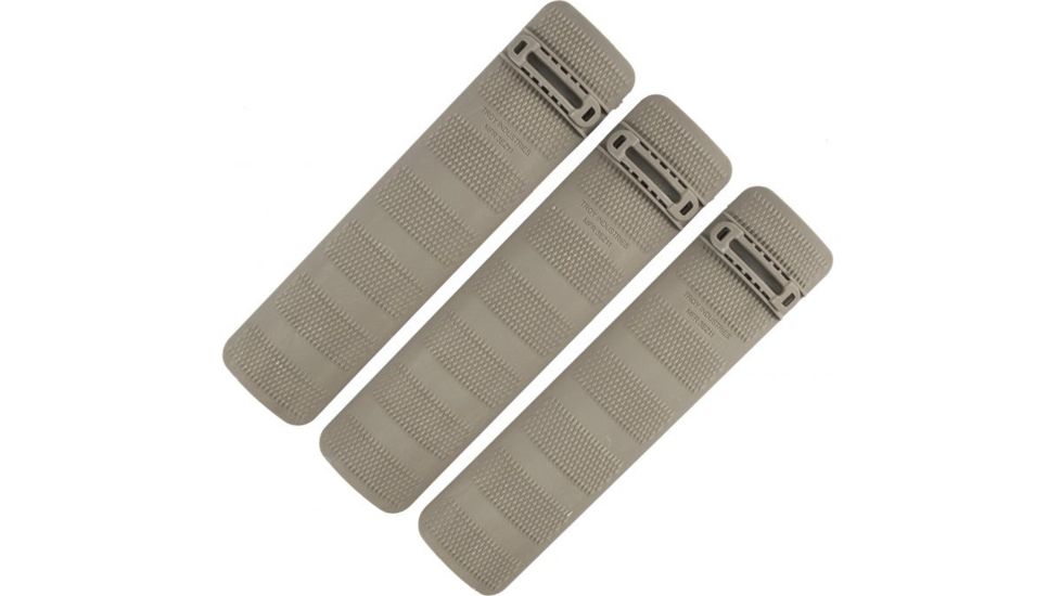 Troy 3in Rail Covers, 3 Pack, Flat Dark Earth 33FT00