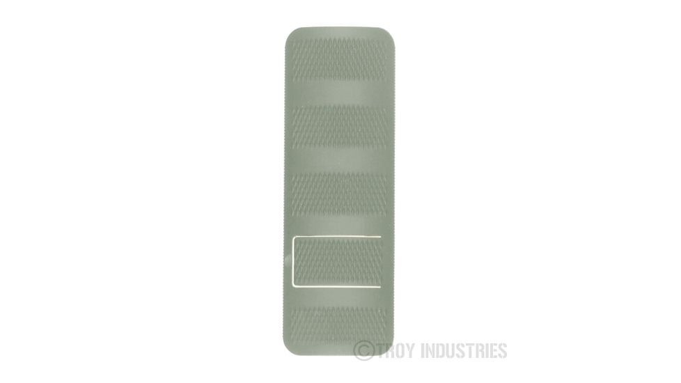Troy 4.4in Battle Rail Covers 3 Pack, Od Green, SCOV-BRC-34DT-00