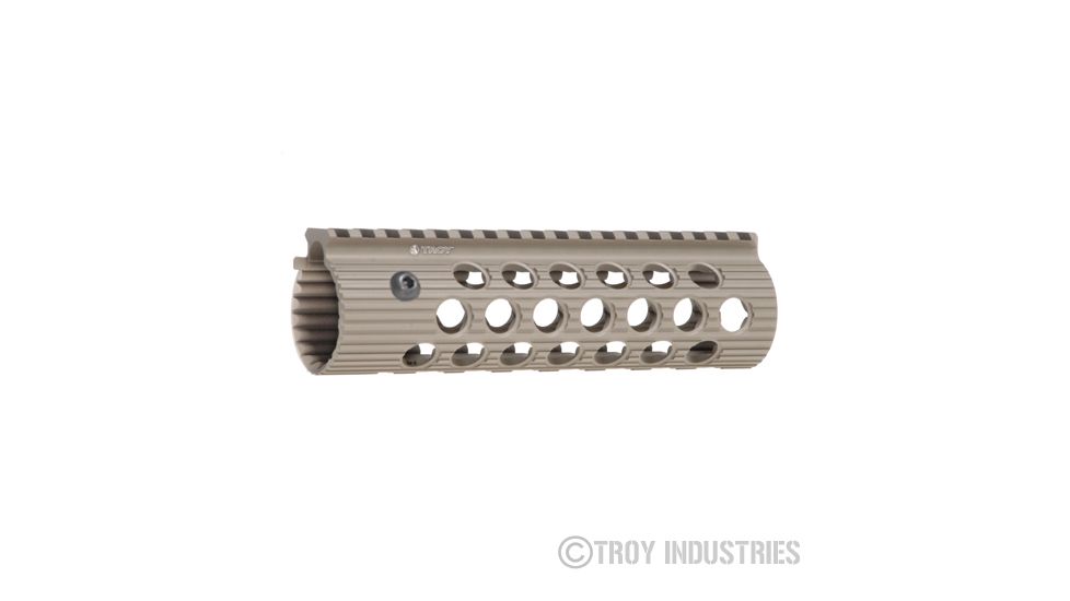 Troy 7.2in Alpha Rail No Sight Flat Dark Earth STRX-AL1-72FT-01