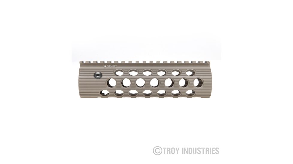 Troy 7.2in Alpha Rail No Sight Flat Dark Earth STRX-AL1-72FT-01