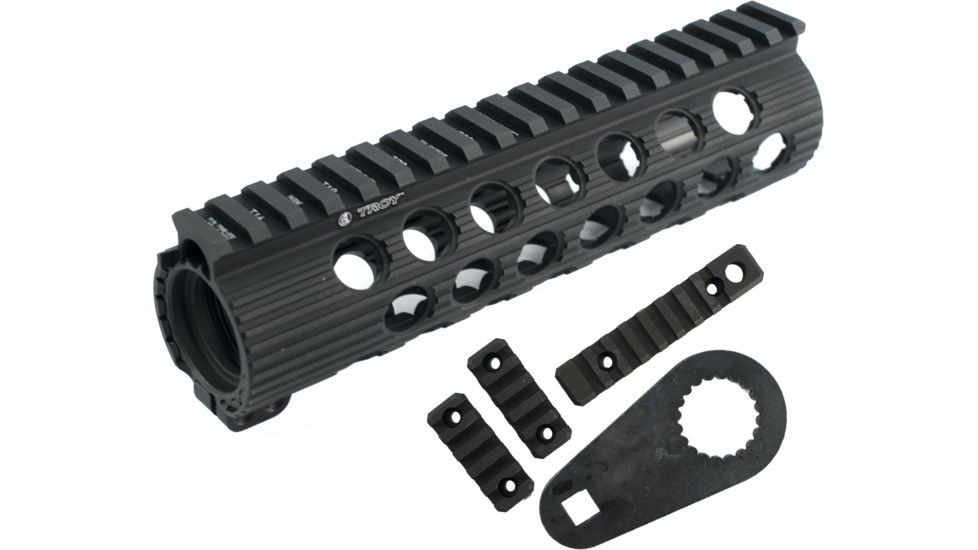 Troy 7 in. Modular Rail Forend for M4/M16/AR15 Carbines - Black