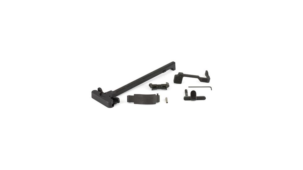 Troy AR-15 Ambidextrous Upgrade Package w/ Safety Selector Bolt Release Charging Handle Magazine Release Enhanced Trigger Guard, Black, TRYSRSR-ESH-AMBT-00