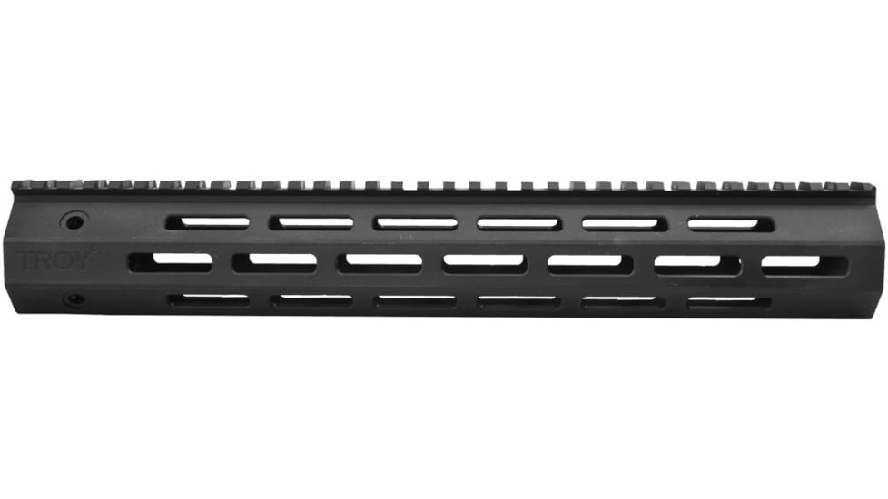 Troy AR-15 Free Float Handguard M-LOK Aluminum Battle Rail, Black, 13 in, SRAI-ML1-13BT-00