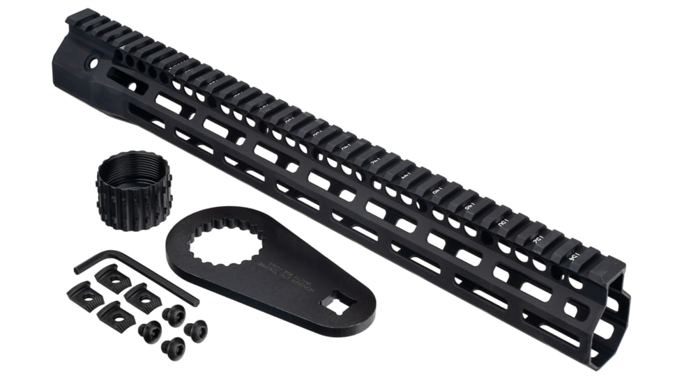 Troy Battlerail, SOCC, .308, 15in, Special Ops M-LOK Compatible , High Profile, Black, SRAI-SR3-15BT-00