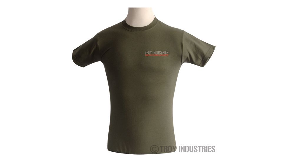 Troy Car-14 T-Shirt Green - 2XL STSH-CAR-02BT-00
