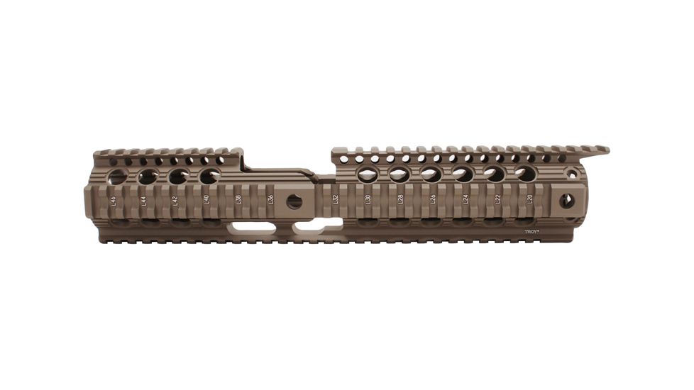 Troy Charlie-CX 2-Piece Rail System, Flat Dark Earth 184718