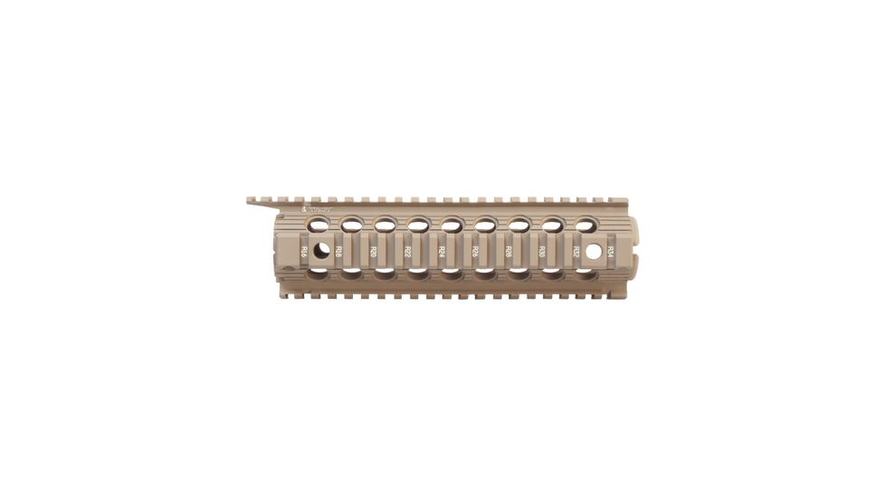 Troy Drop In Enhanced BattleRail 9 Inch Mid-Length Flat Dark Earth