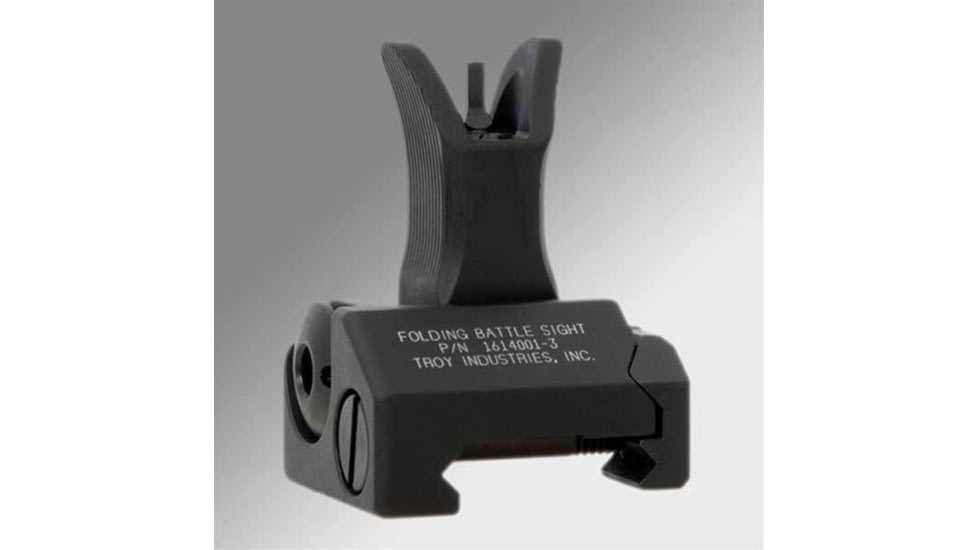 Demo, Troy Folding Battle Sight Front w/ M4 Sight and Post - Black
